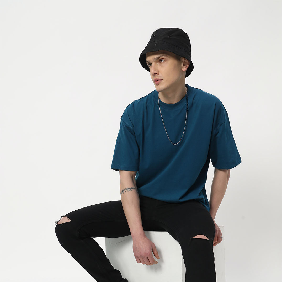 Solid Oversize Mens T-shirt