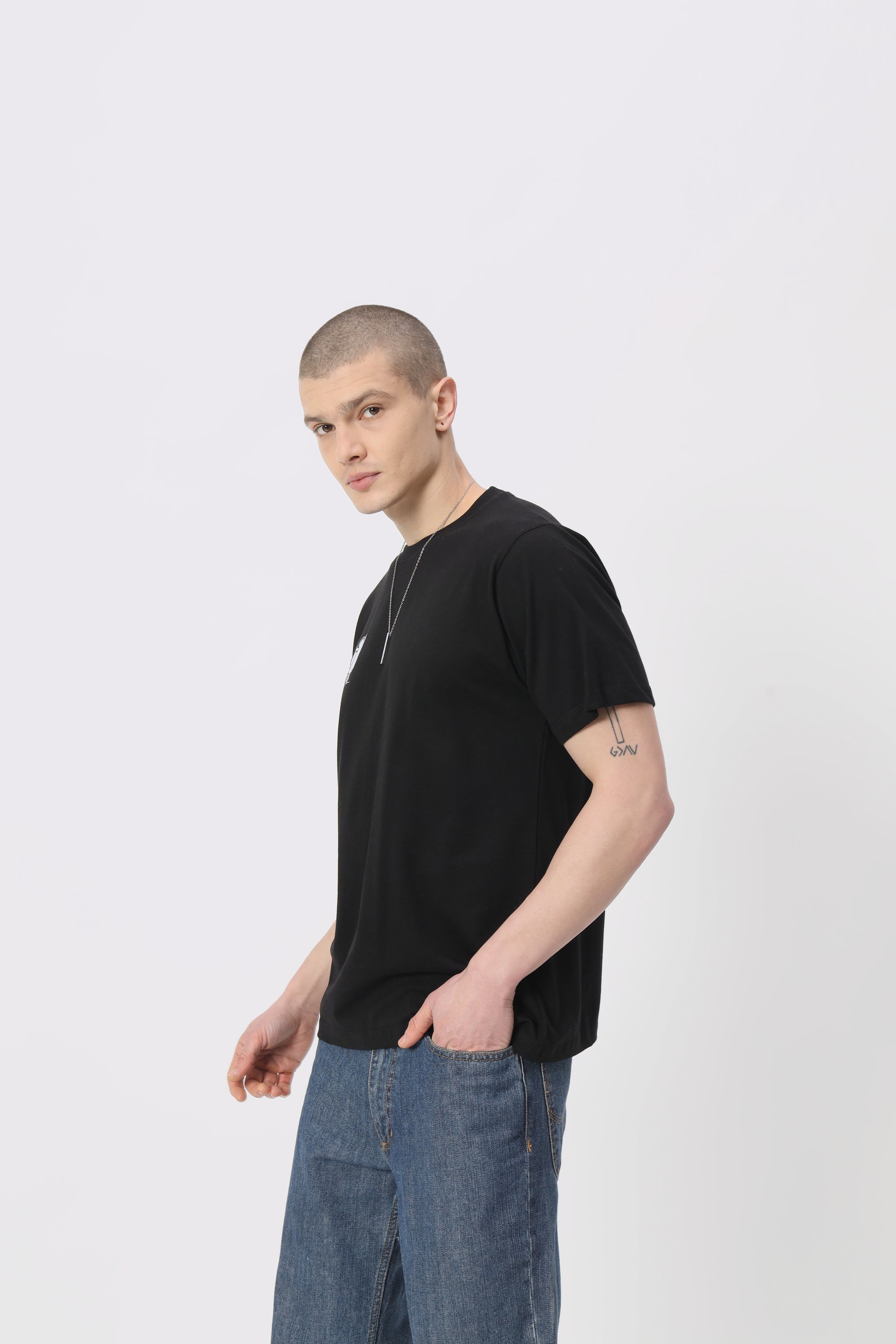 Chill Printed Regular Fit T-shirt