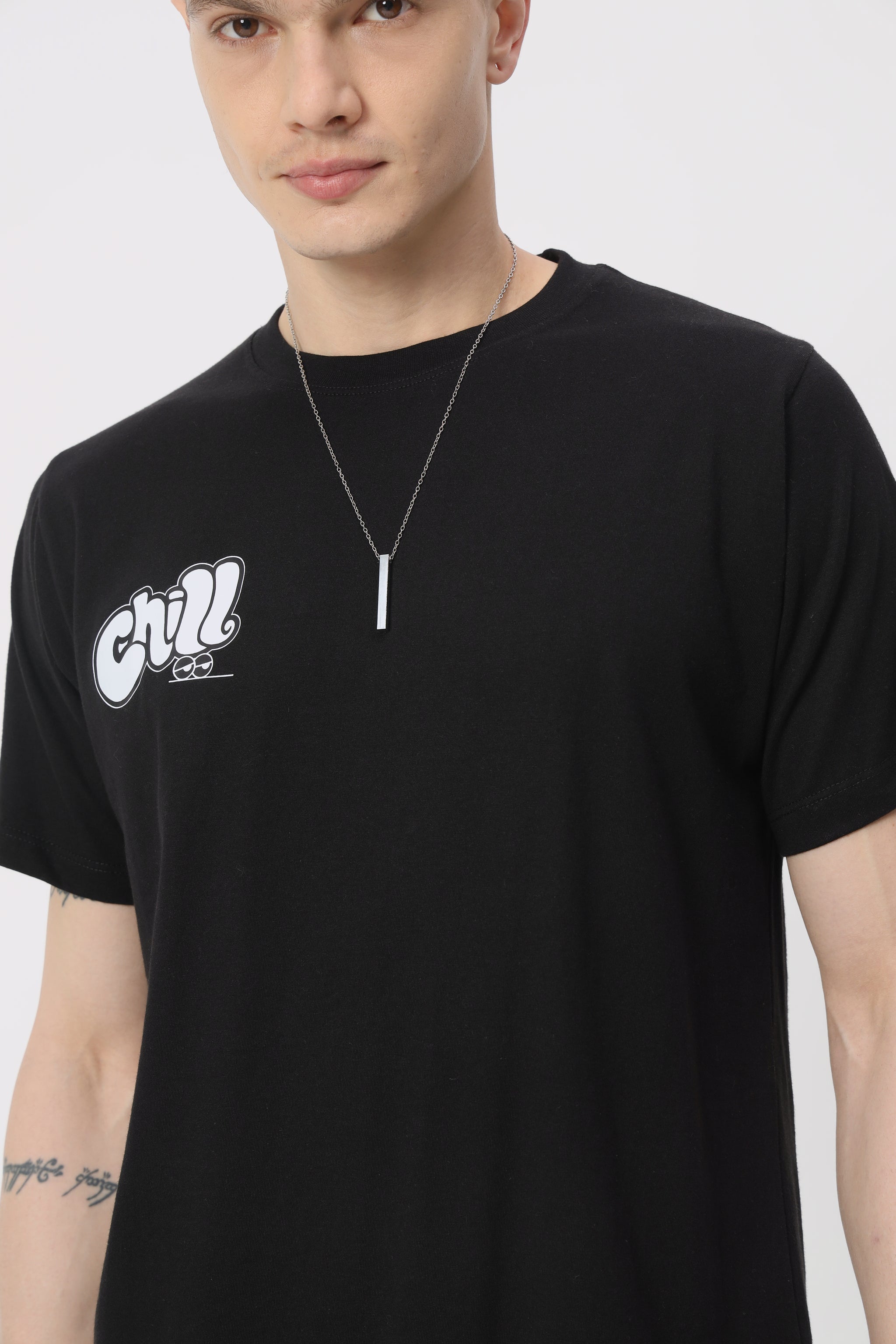 Chill Printed Regular Fit T-shirt