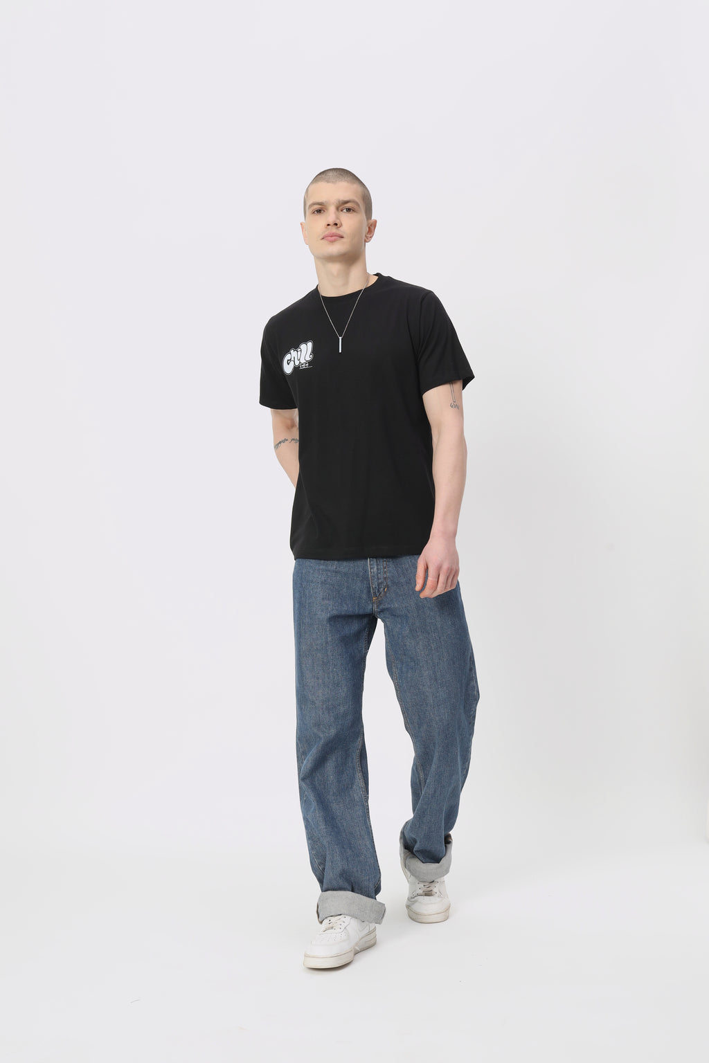 Chill Printed Regular Fit T-shirt