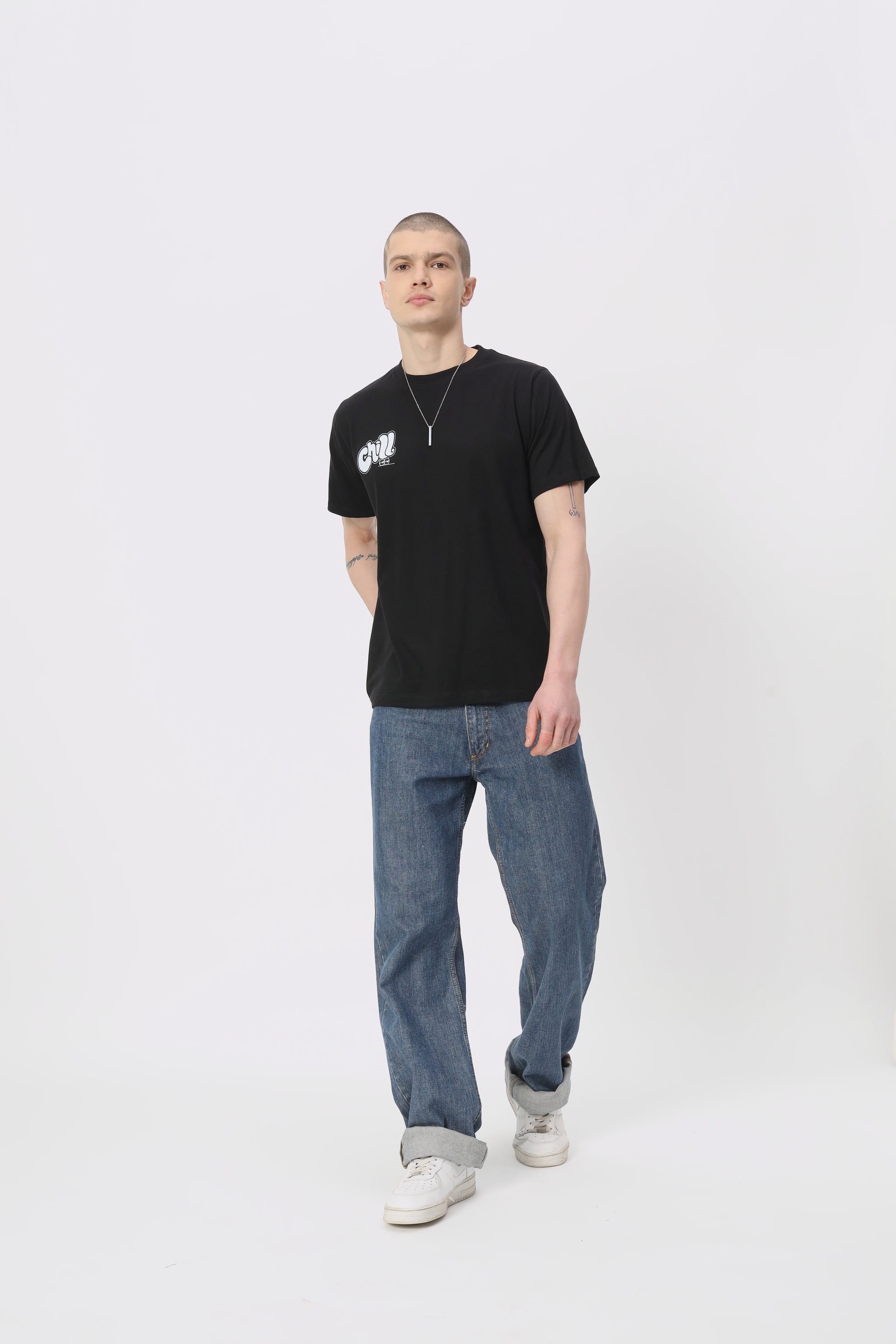 Chill Printed Regular Fit T-shirt