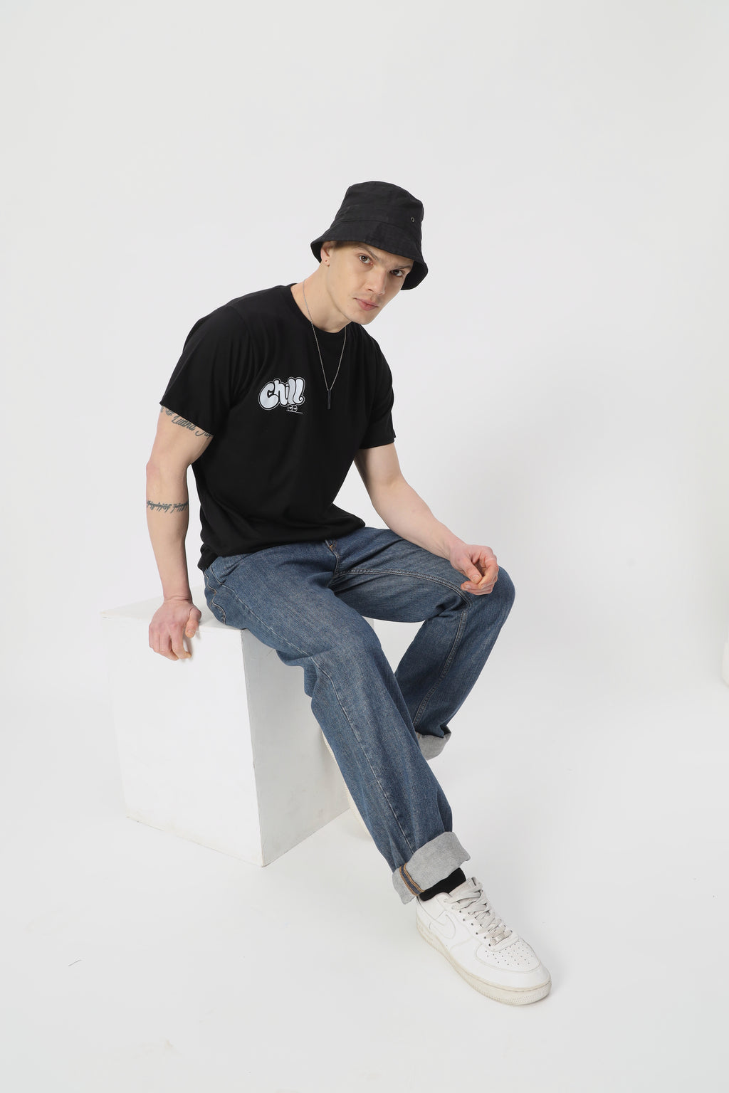 Chill Printed Regular Fit T-shirt