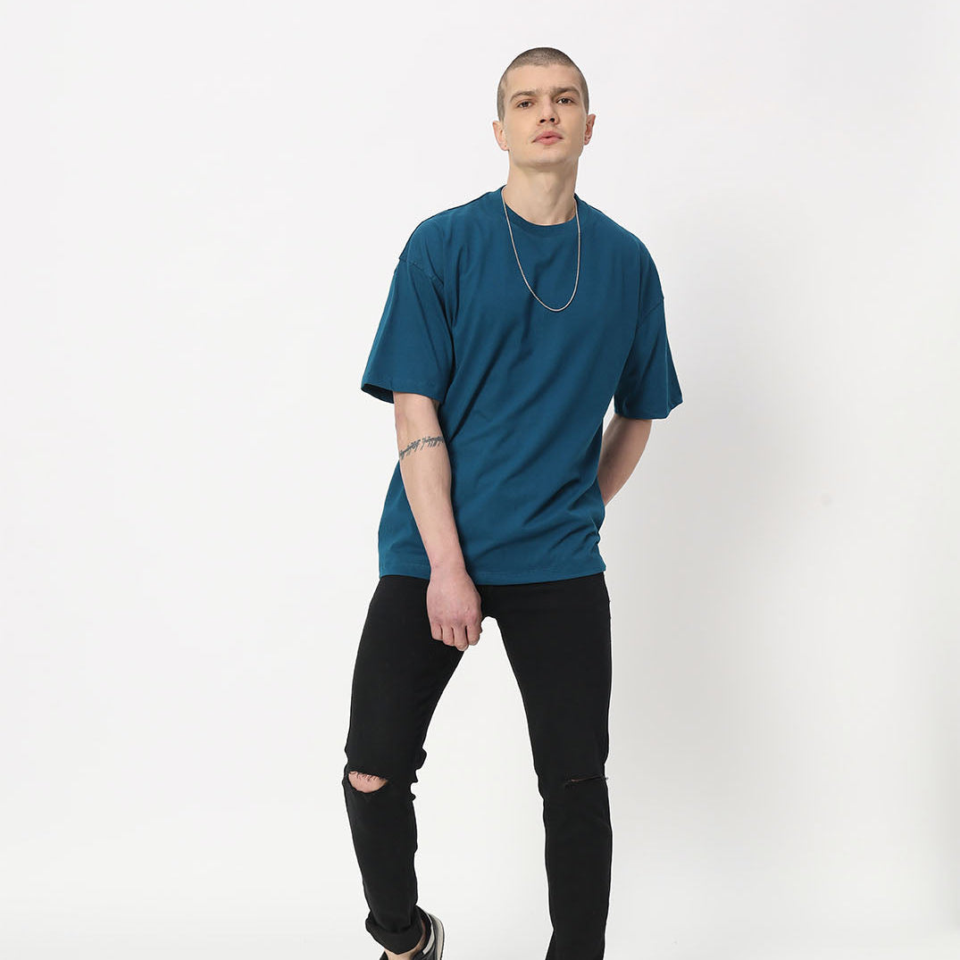Solid Oversize Mens T-shirt