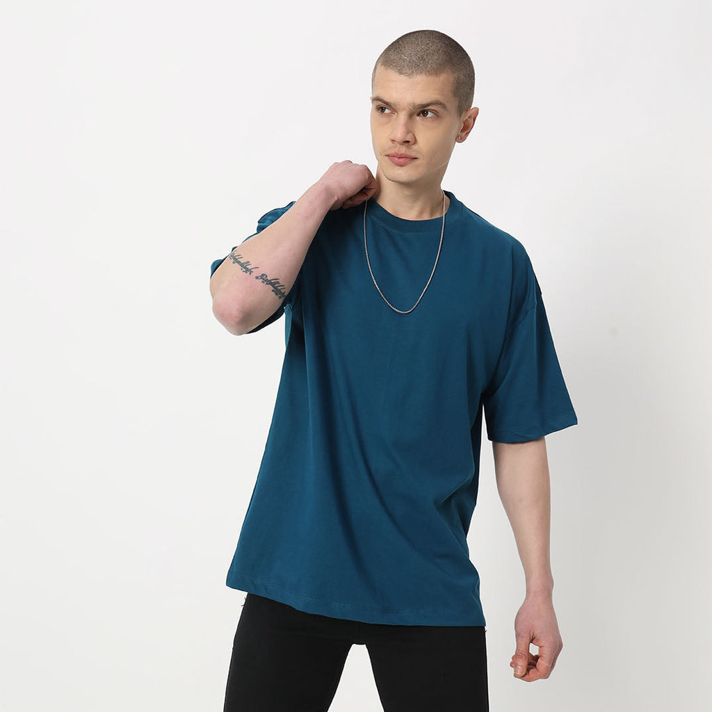 Solid Oversize Mens T-shirt