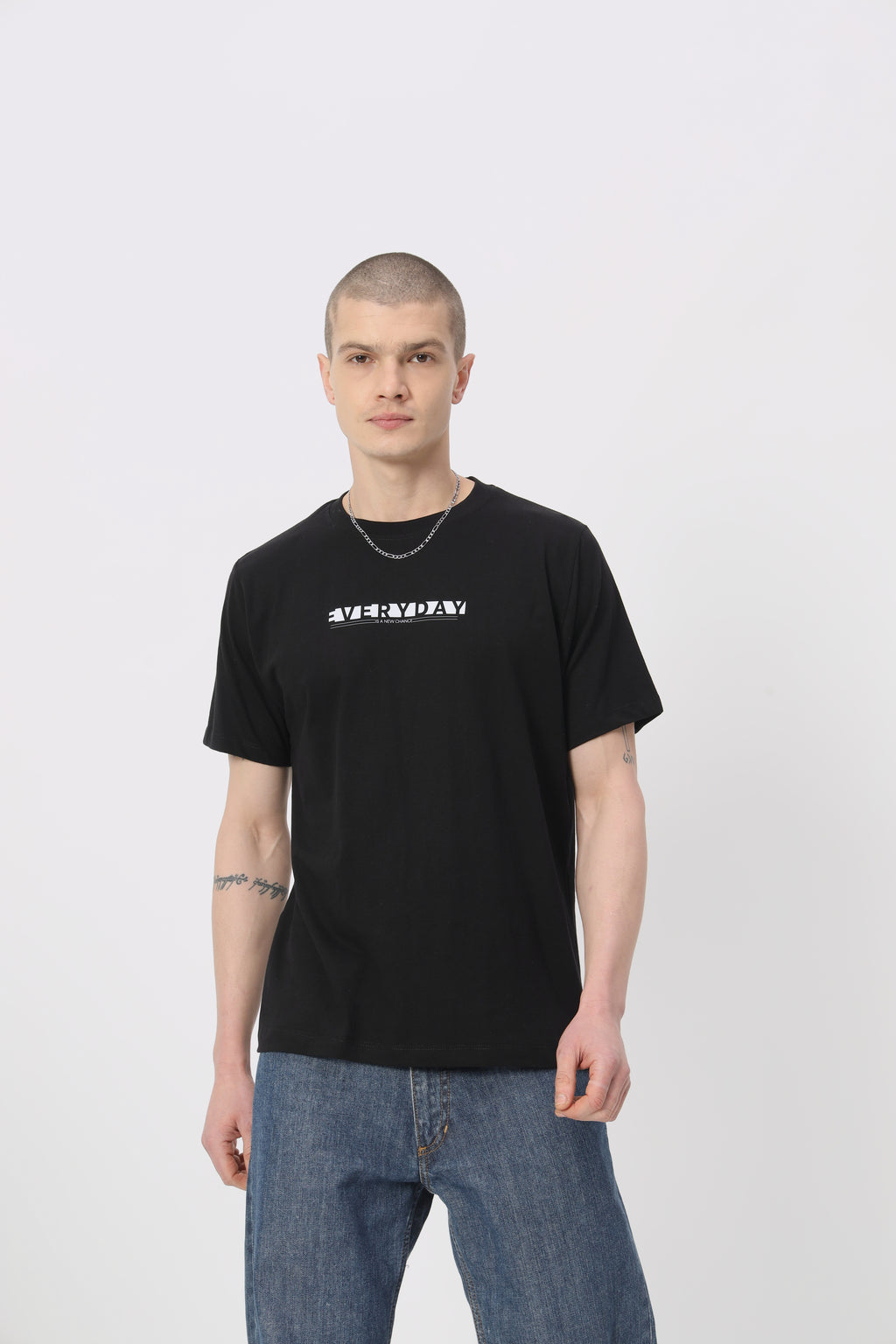 Everyday Regular Fit Black T-shirt