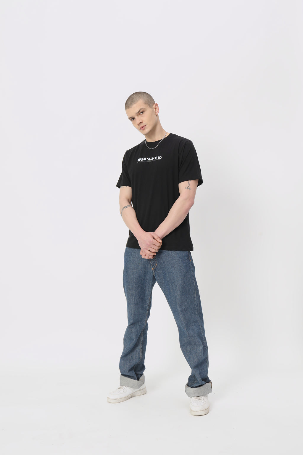 Everyday Regular Fit Black T-shirt
