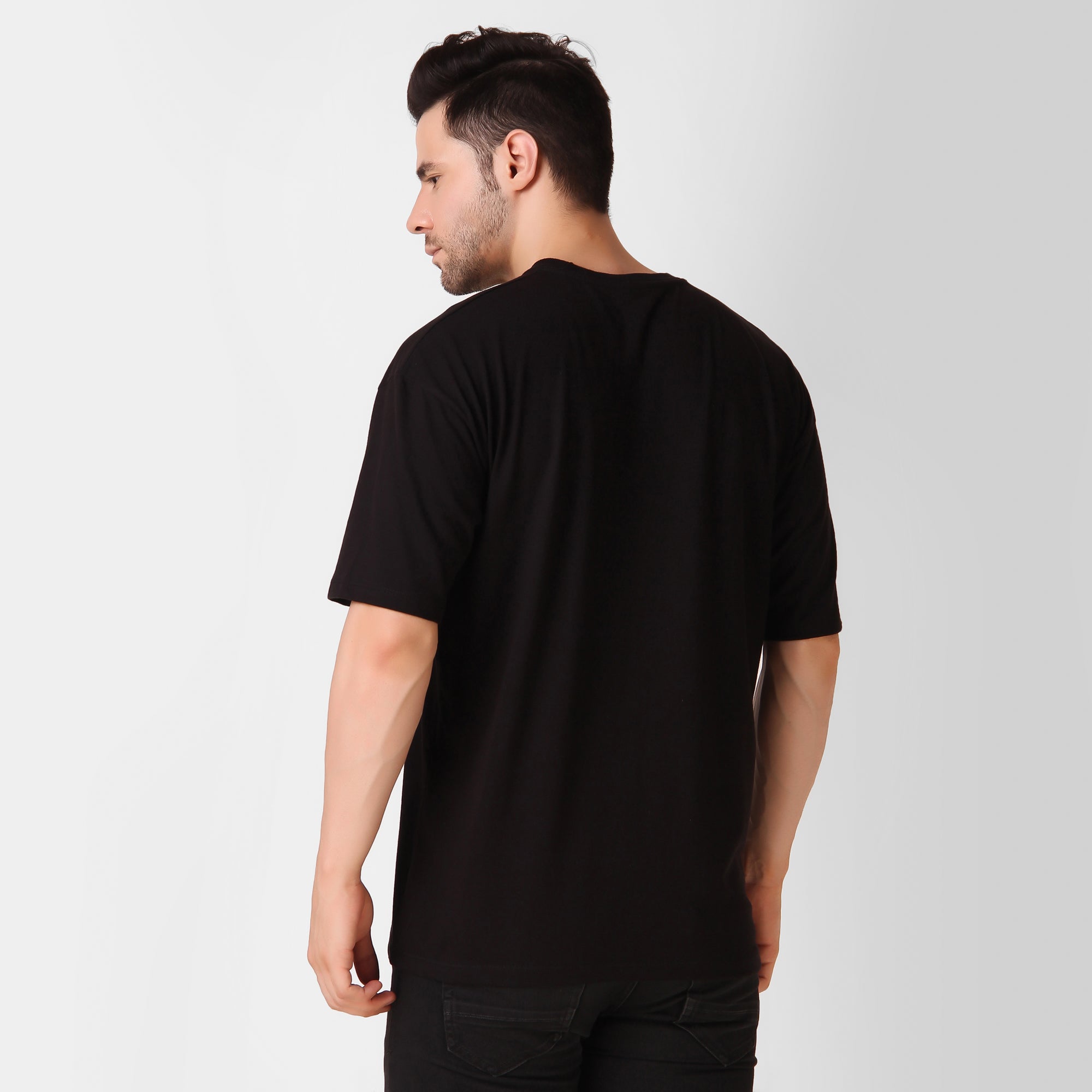 Mens Black Oversized T-shirt