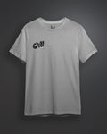 Chill Printed Solid Regular Fit T-shirt