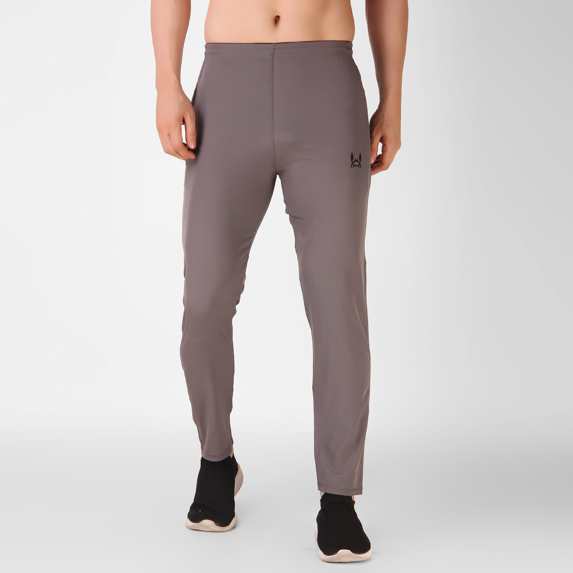Men's Grey Active Track Pant