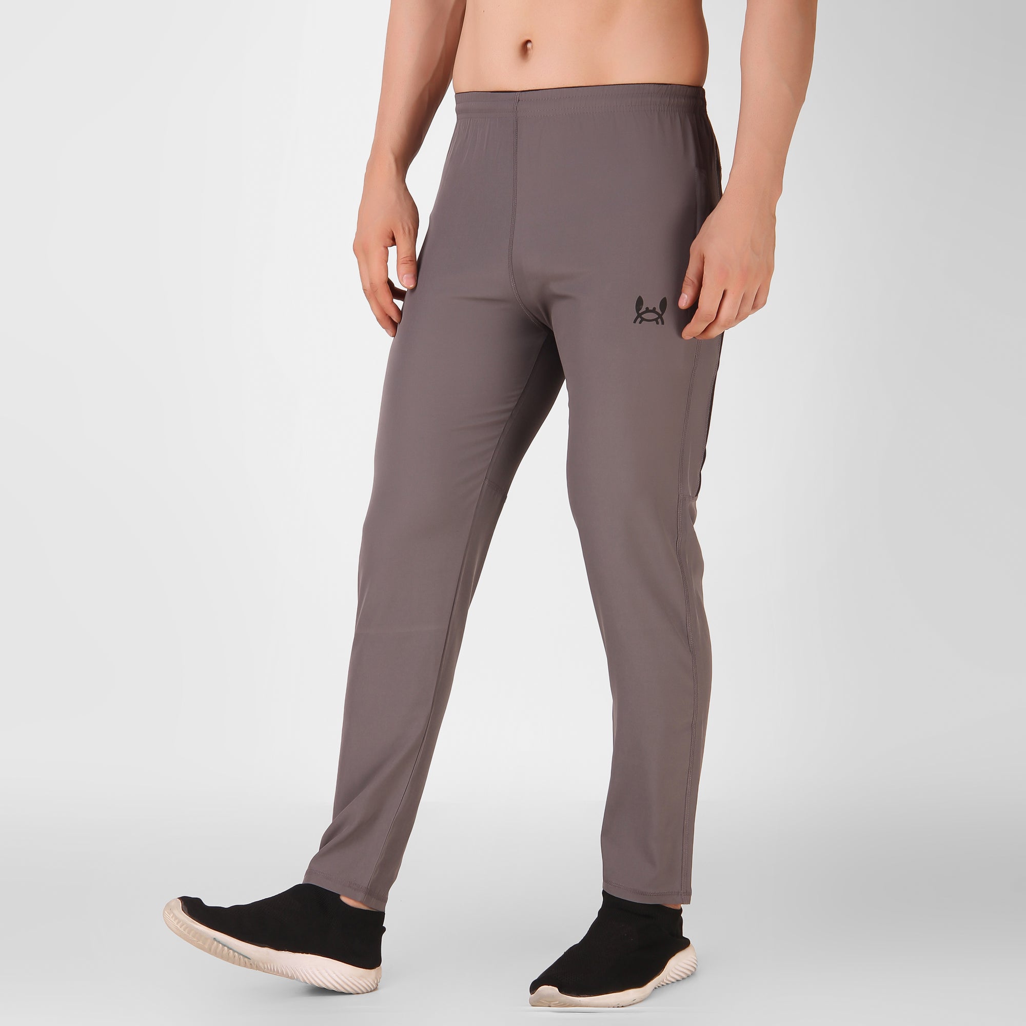 Men's Grey Active Track Pant