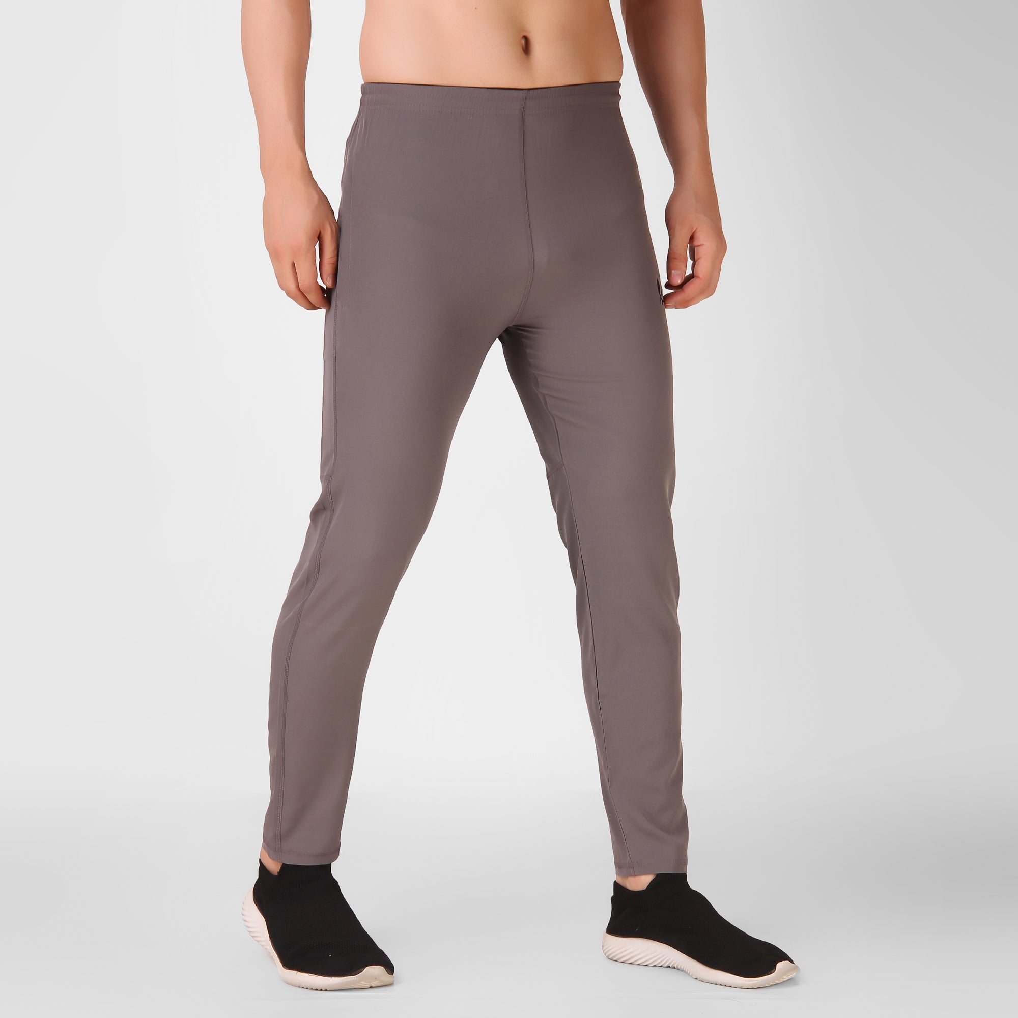 Men's Grey Active Track Pant