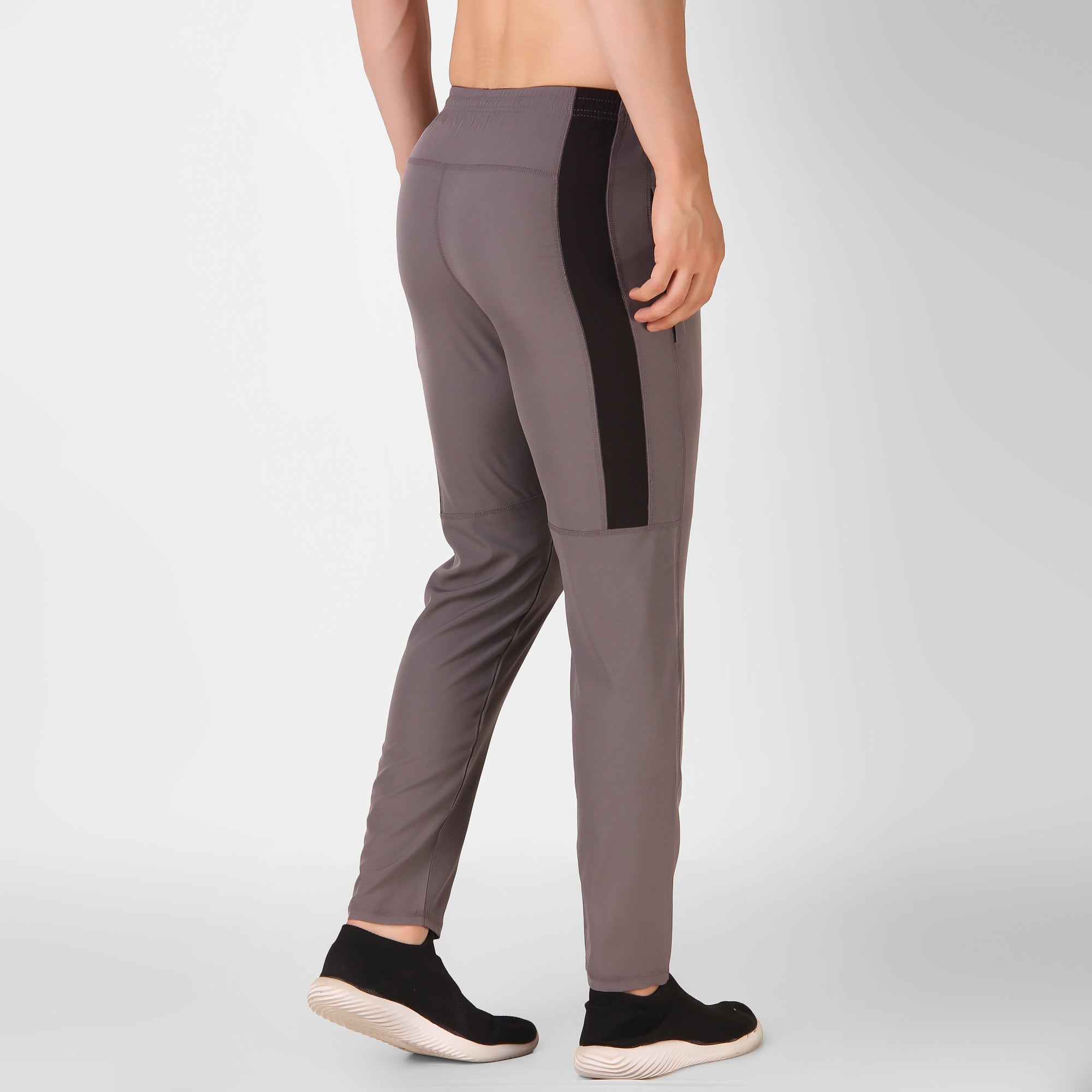 Men's Grey Active Track Pant