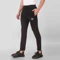 Men Stretchable Black Track Pant