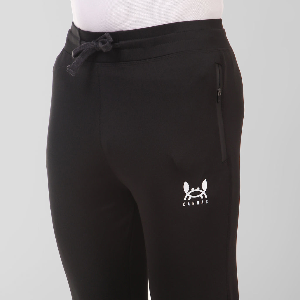 Men Black  4 Way Track Pant
