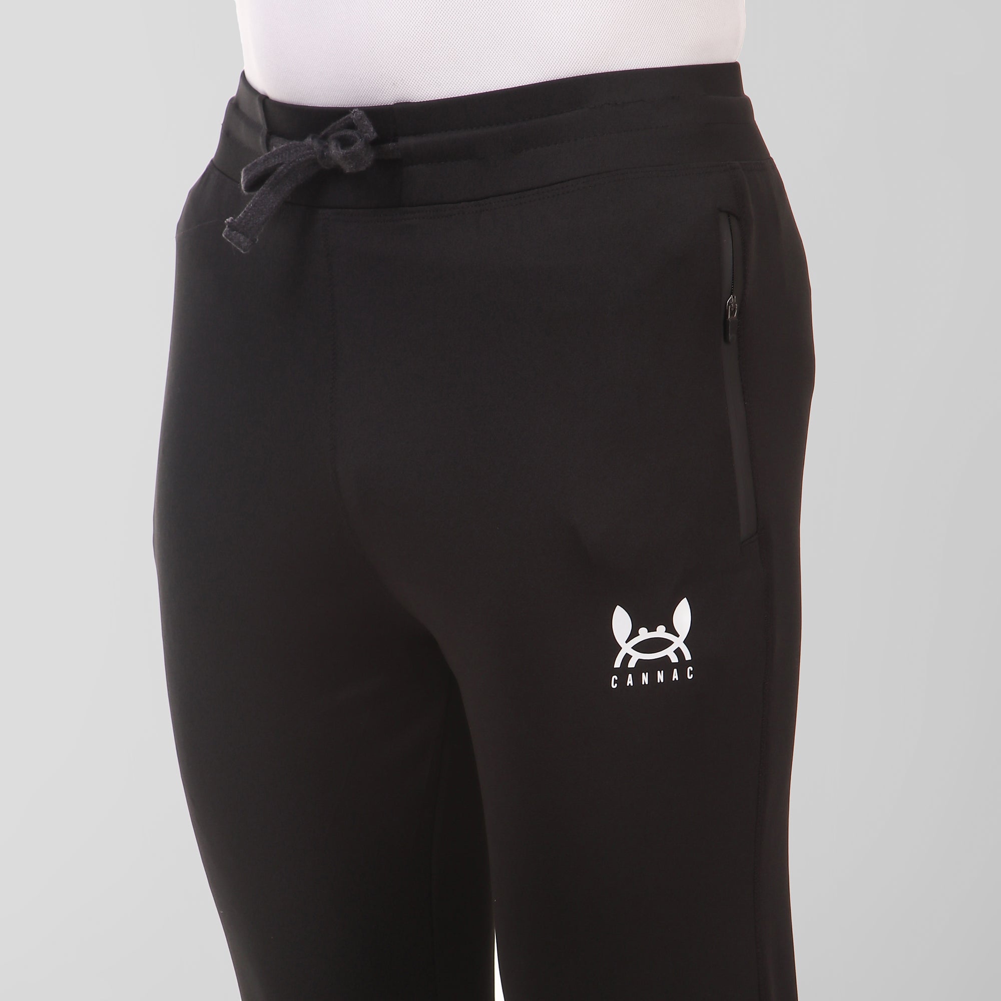 Men Black  4 Way Track Pant