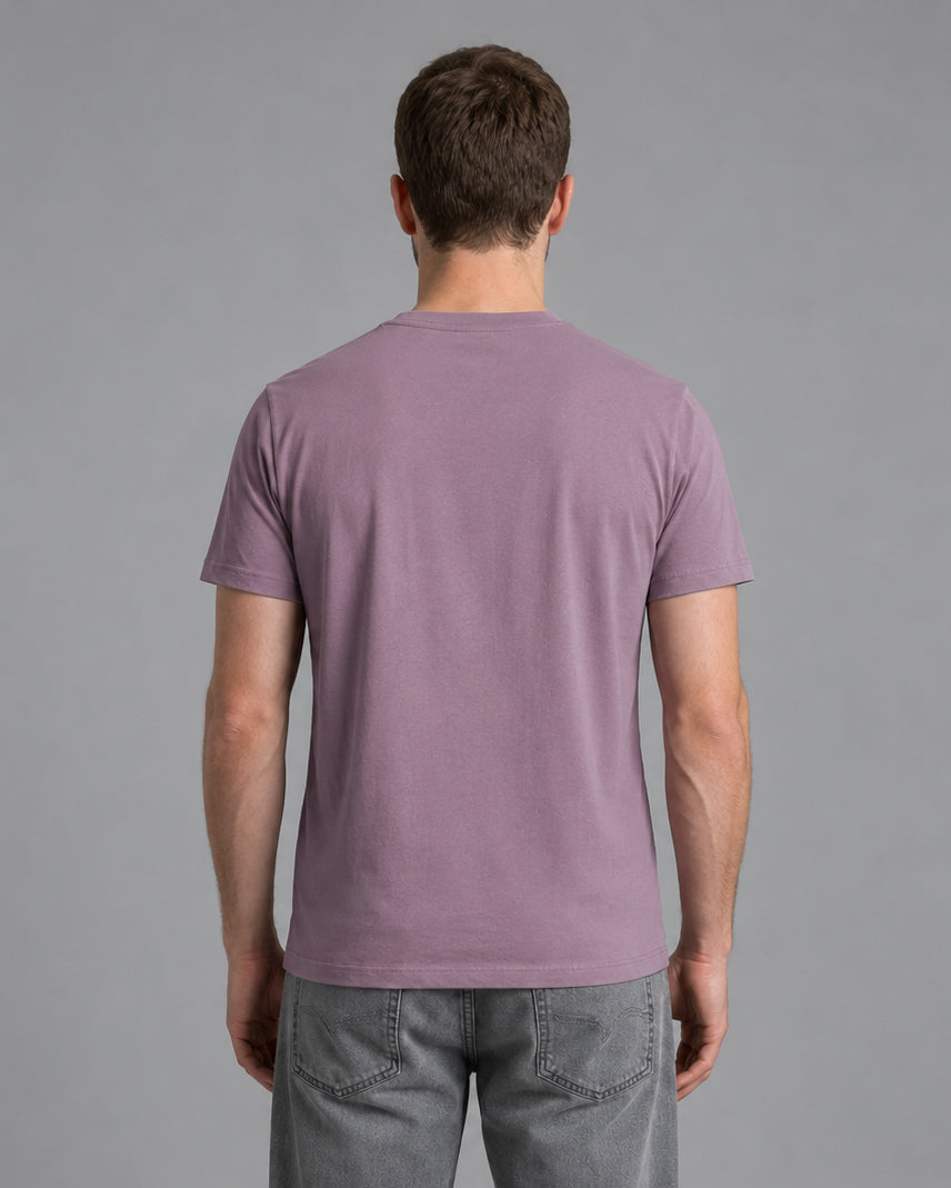 The Streetwear Basic Regular Fit T-Shirt in Solid Lavender